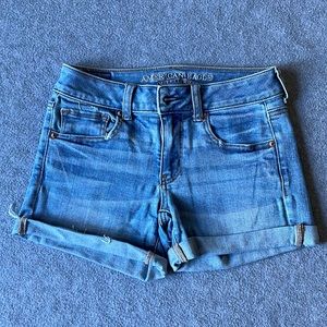 American eagle jean shorts